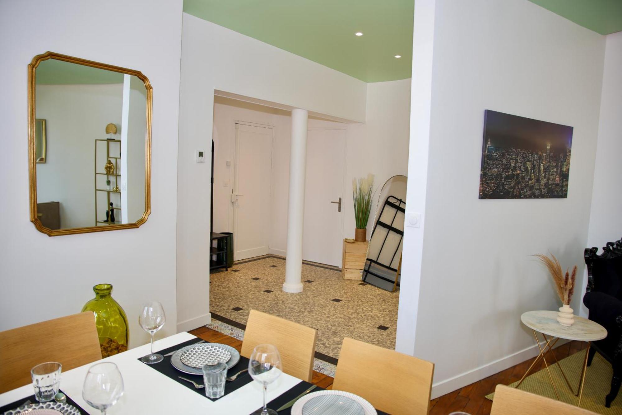 Appartamento Au Coeur Du Boulingrin Reims Esterno foto