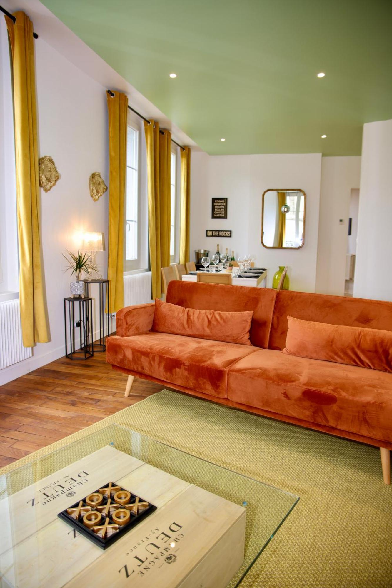 Appartamento Au Coeur Du Boulingrin Reims Esterno foto